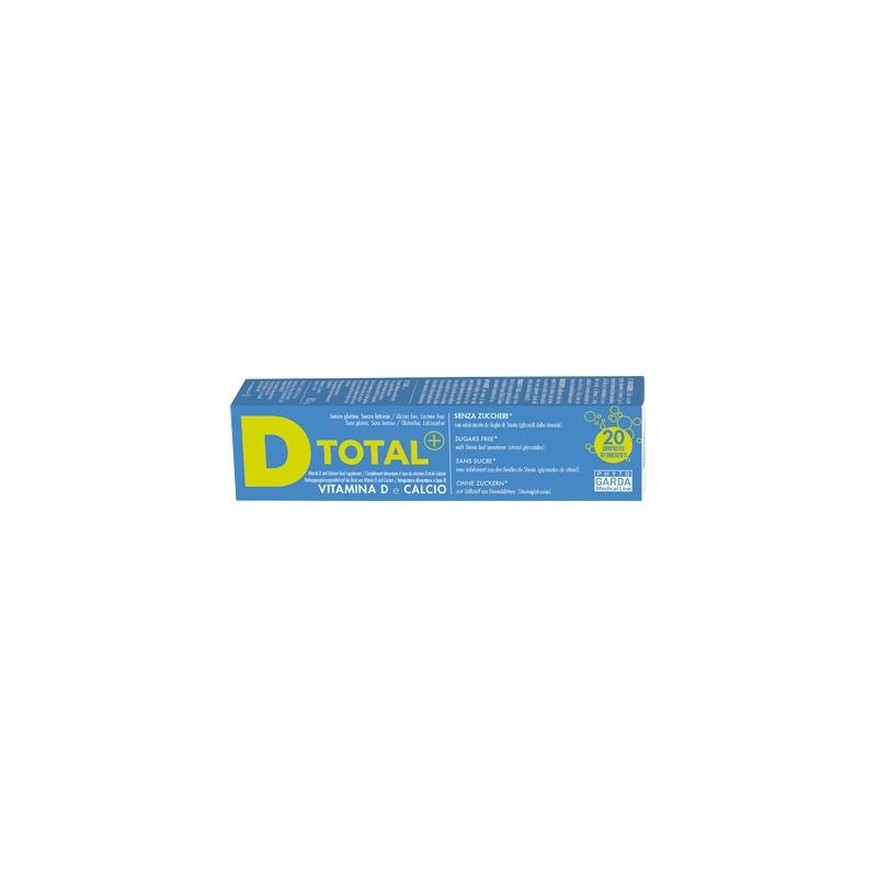 D Total+ Vitamina D-ca 20 Compresse Effervescneti