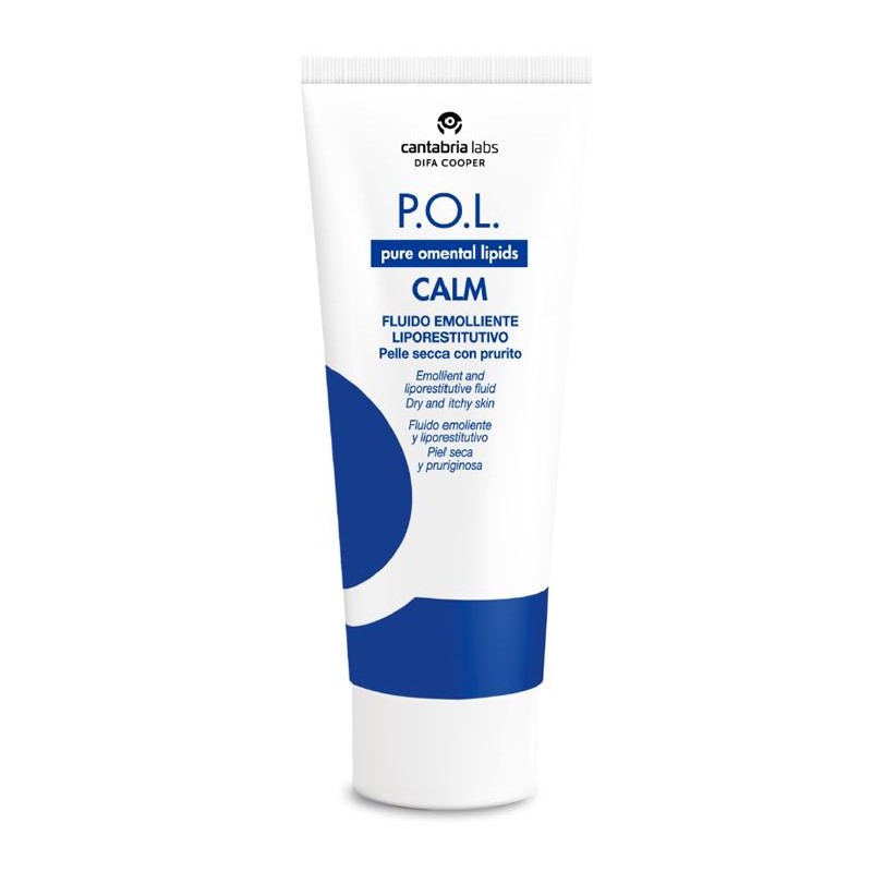 Pol Pure Omental Lipids Calm Fluido Emolliente Liporestitutivo Pelle Secca Con Prurito 200 Ml