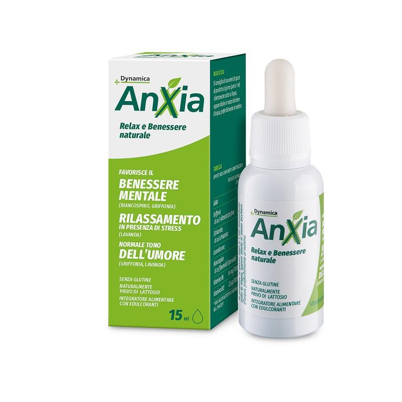 Dynamica Anxia Relax E Benessere Naturale Gocce 15 Ml