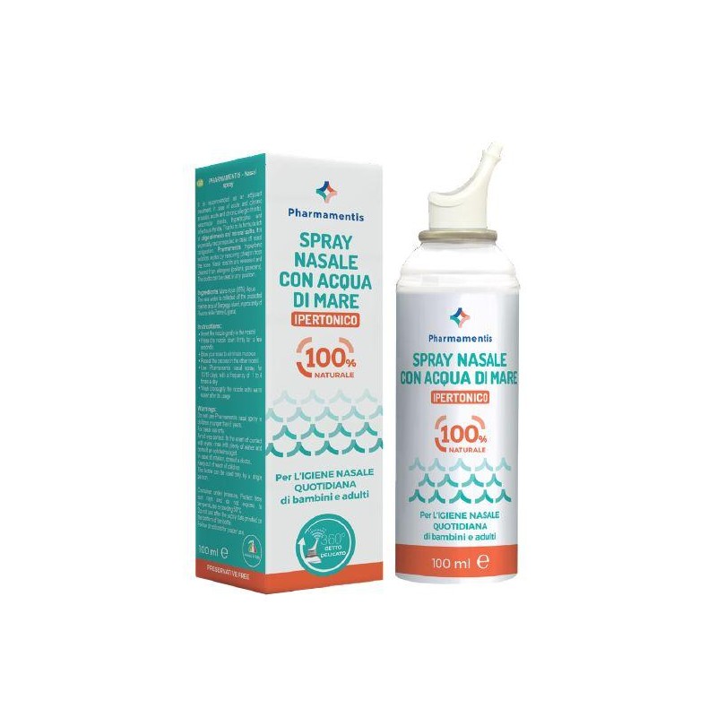 PHARMAMENTIS IPERTONICO SPRAY NASALE 100 ML