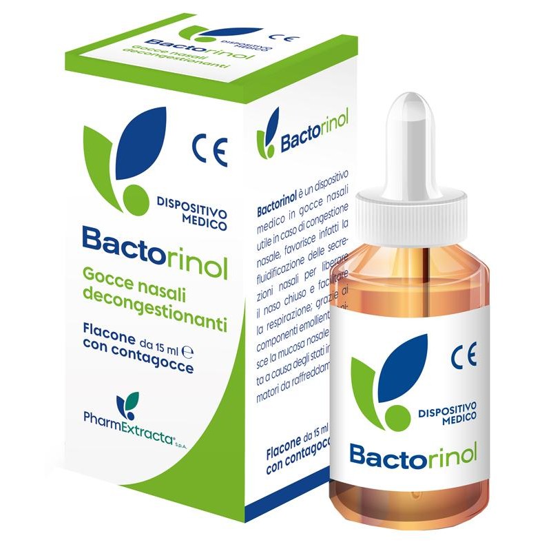 Bactorinol Gocce Nasali Decongestionanti 15 Ml