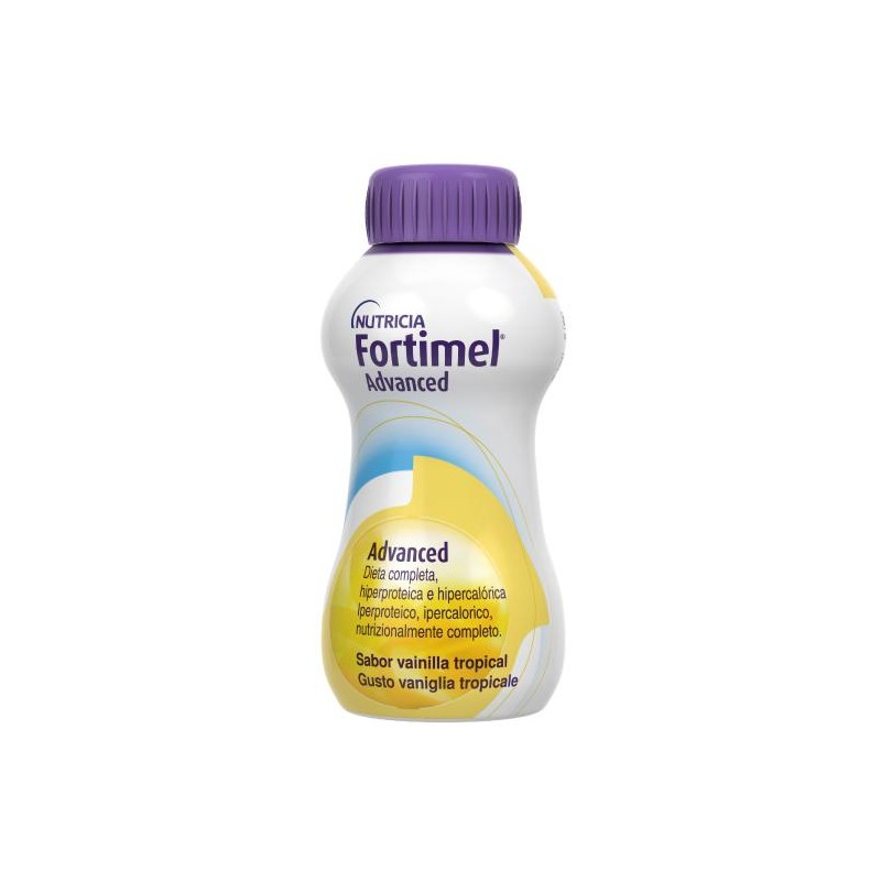 Fortimel Advanced Vaniglia Tropical 4 X 200 Ml