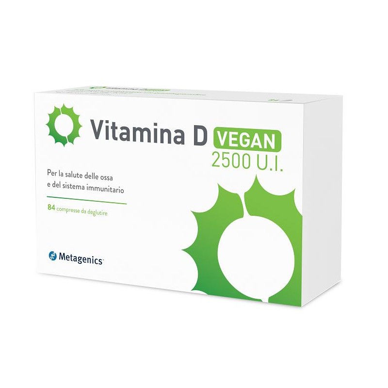 Vitamina D 2500 Ui Vegan 84 Compresse