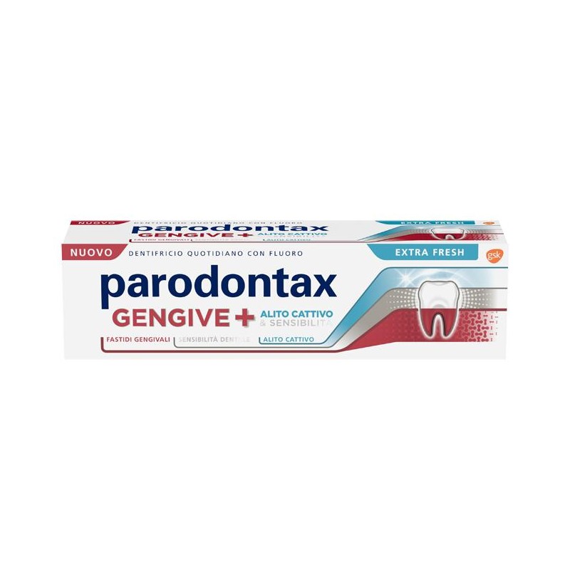 Parodontax Gengive+alito Extra Fresh 75 Ml