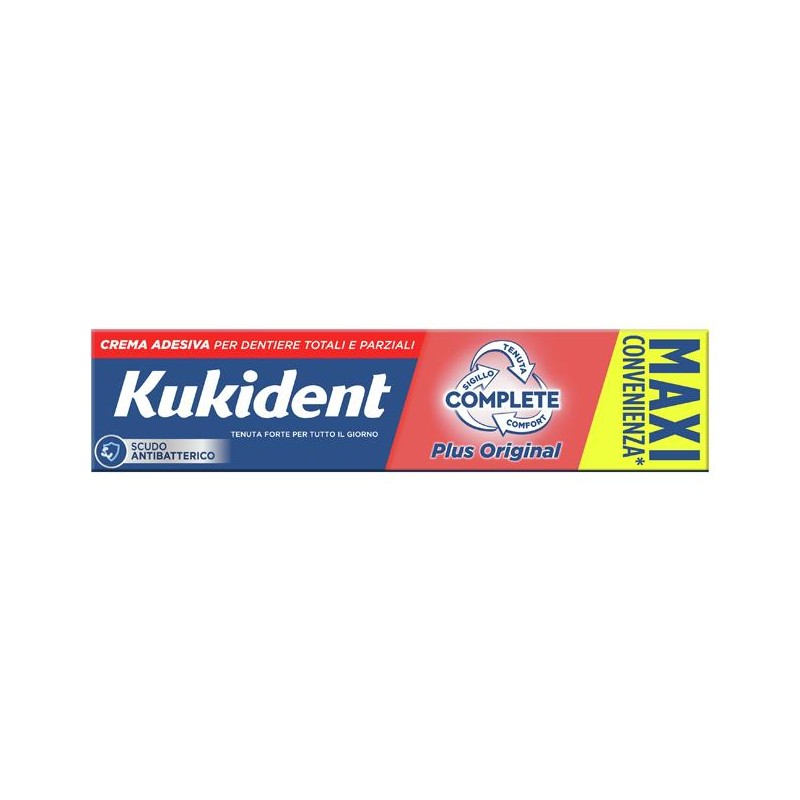 KUKIDENT PLUS ORIGINAL CREMA ADESIVA DENTIERE 65 G