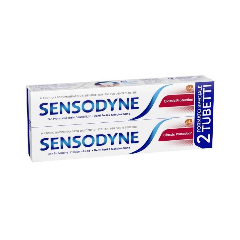 SENSODYNE CLASSICO PROTECTION 2 X 75 ML