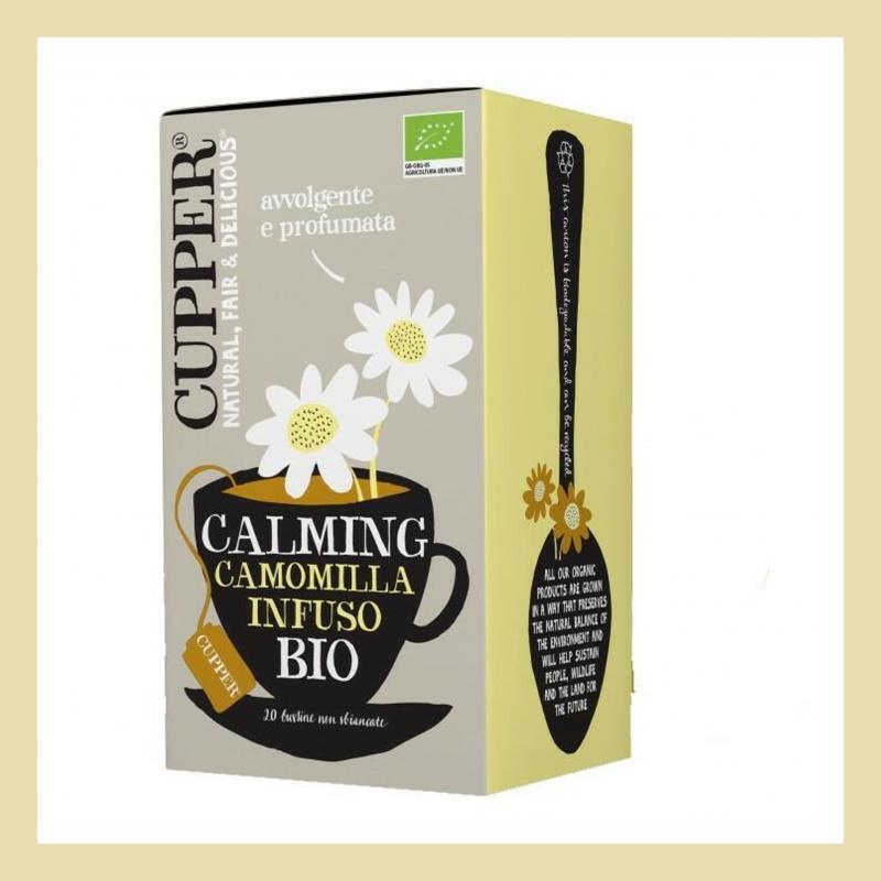 Cupper camomilla da 20 bustine biologica e Fairtrade