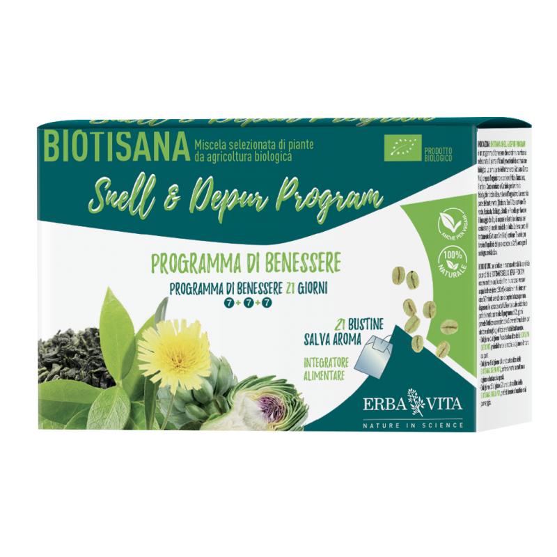 Erba Vita biotisana Snell&Depur Program 21 bustine