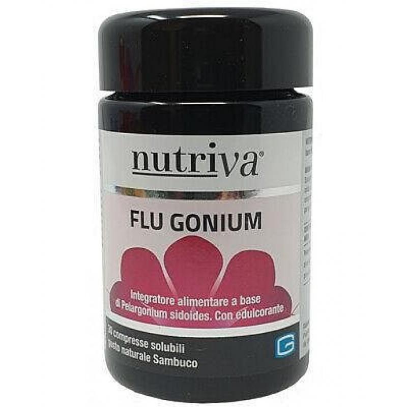 NUTRIVA FLU GONIUM 30 COMPRESSE SOLUBILI