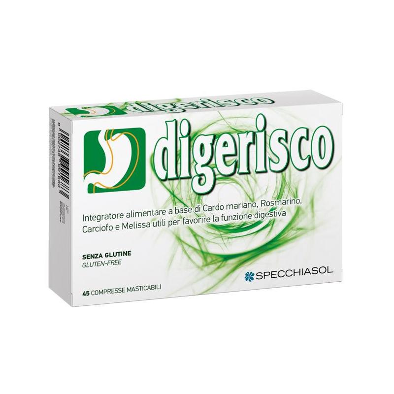 DIGERISCO Integratore Alimentare per il Benessere Digestivo 45 Compresse