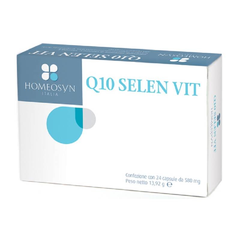 Homeosyn Q10 Selen Vit Confezione 24 Capsule