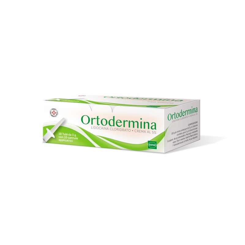 Ortodermina*10tubi Crema 3g 5%