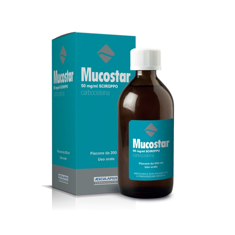 Mucostar*scir Fl 200ml 50mg/ml