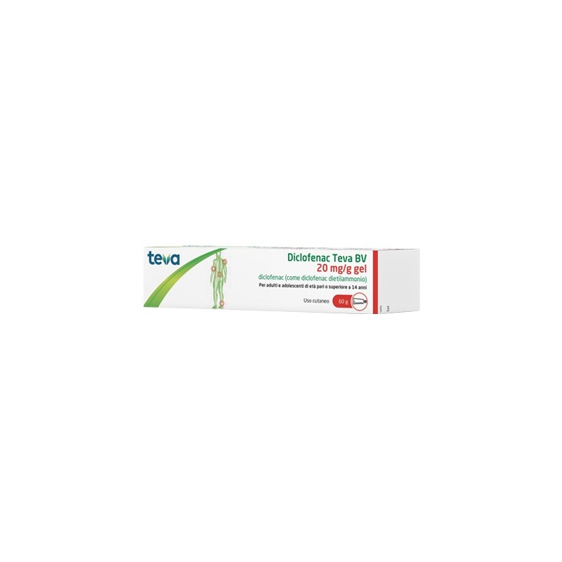 Diclofenac Teva*gel 60g 20mg/g