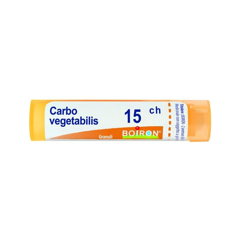 Carbo Vegetabilis 15 Ch Granuli