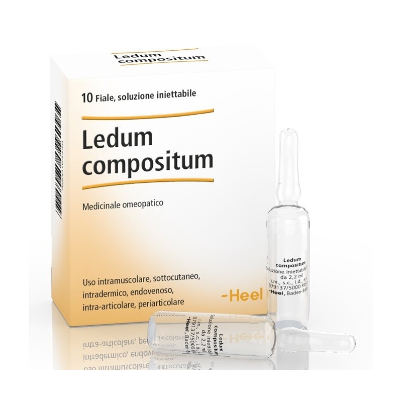 Heel Ledum Compositum 10 Fiale Da 2,2 Ml L'una