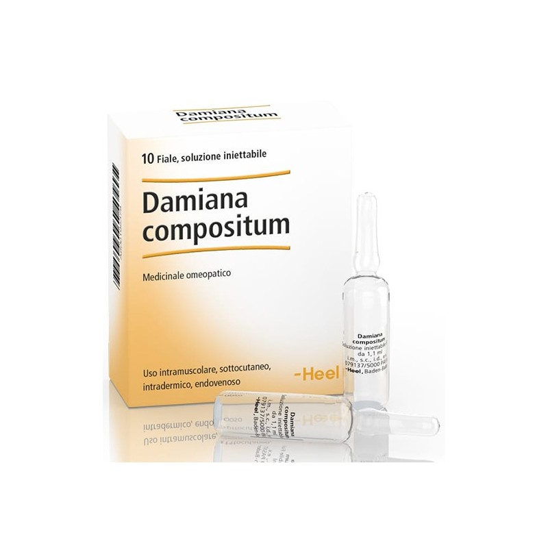 Damiana Compositum 10 Fiale Da 2,2 Ml L'una