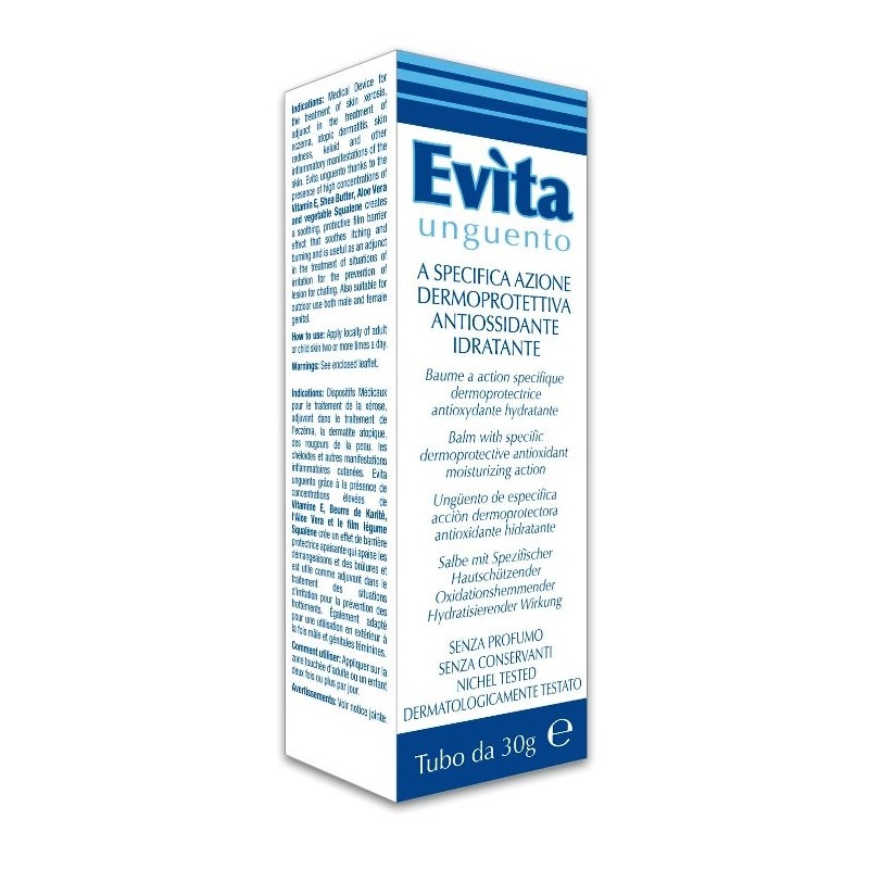 Evita Unguento A Specifica Azione Dermoprotettiva Antiossidante Idratante 30 Ml