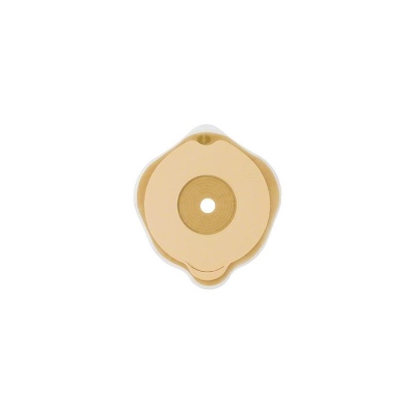 Placca Piana Flexima Key 60 Mm Con Protettore Cutaneo Idrocolloidale E Flangia 5 Pezzi