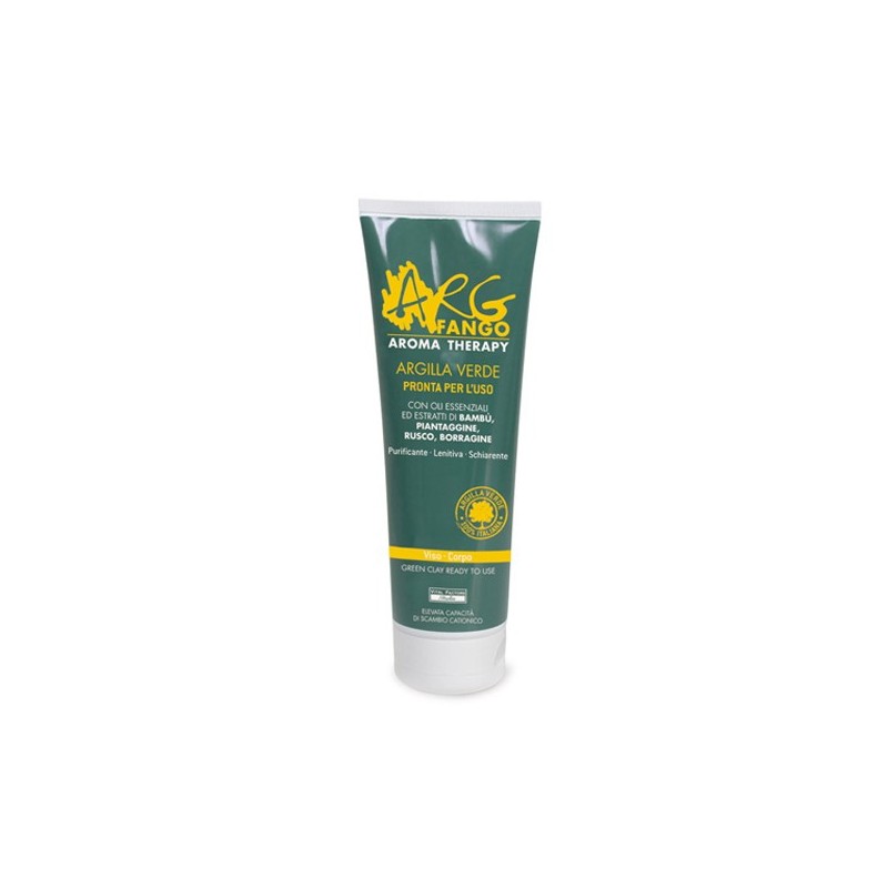 Argfango Aroma Therapy Argilla Verde Pronta Per L'uso Per Viso E Corpo 250 Ml