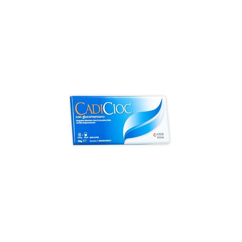 Cadicioc Tavoletta Latte Con Glucomannano 100 G