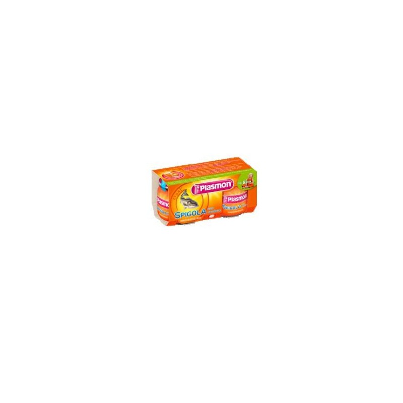 Plasmon Omogeneizzato Spigola Branzino 80 G X 2 Pezzi