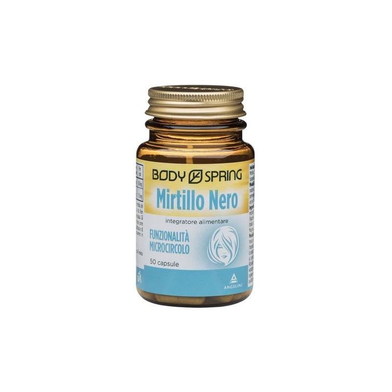 Body Spring Mirtillo Nero 50 Capsule