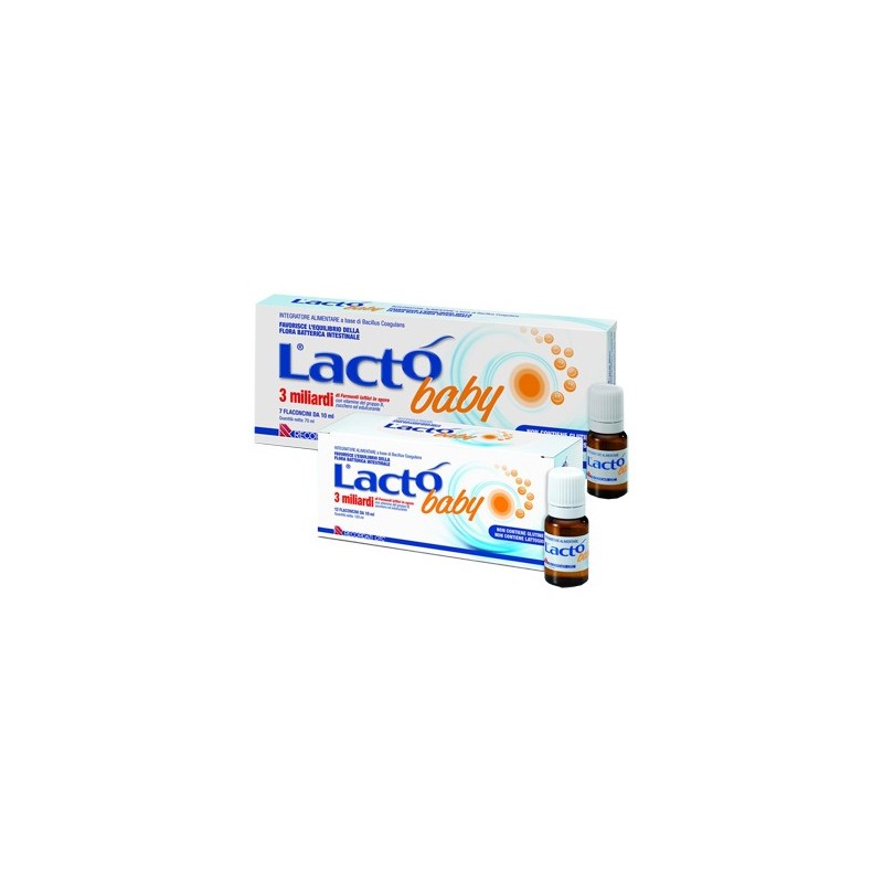 Lacto Baby 3 Miliardi 7 Flaconcini 10 Ml