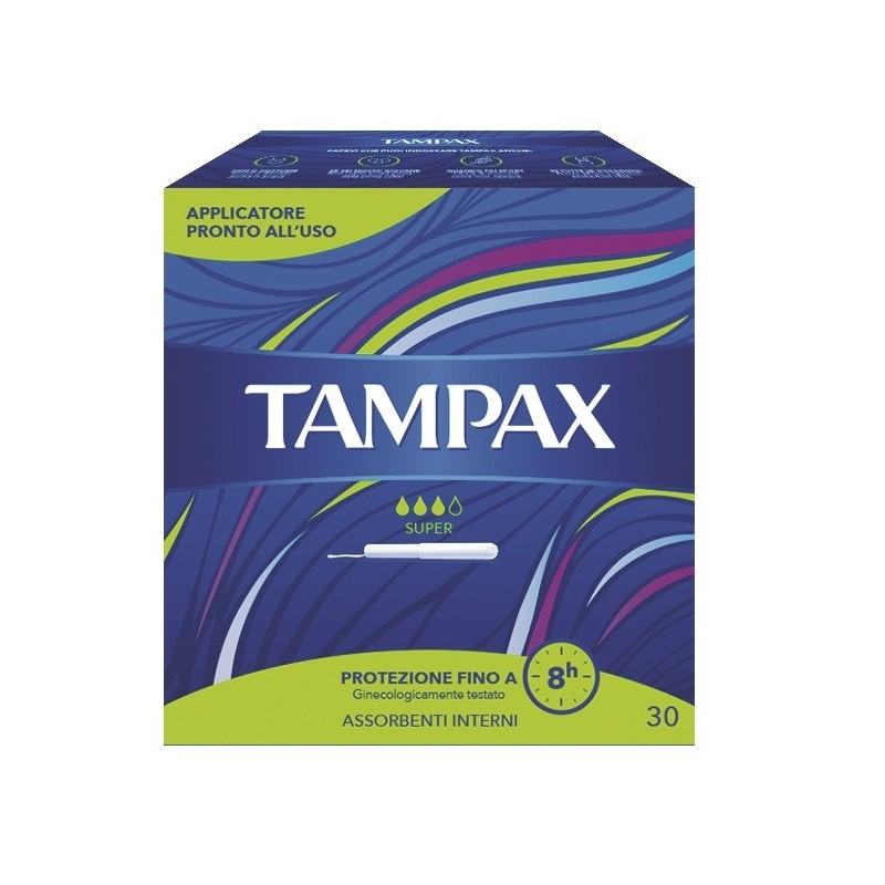 Tampax Blue Box Super 30 Pezzi