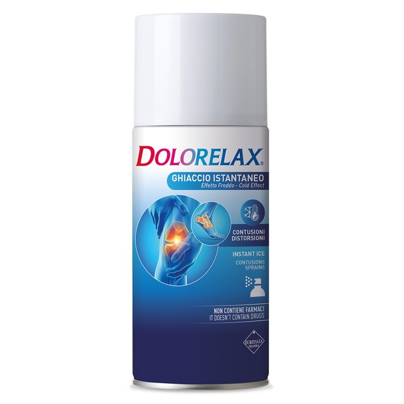 Dolorelax Ice Ghiaccio Istantaneo Spray Bomboletta Capienza 150 Ml