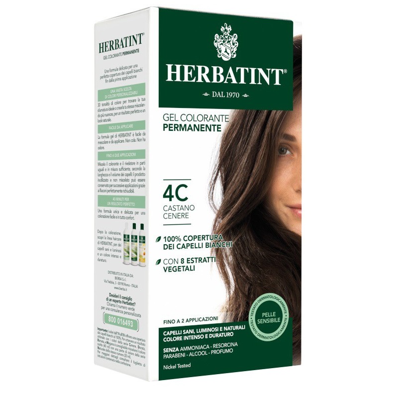 Herbatint 4c Castano Cenere 150 Ml