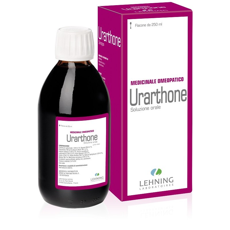 Lehning Urarthone Sciroppo 250 Ml