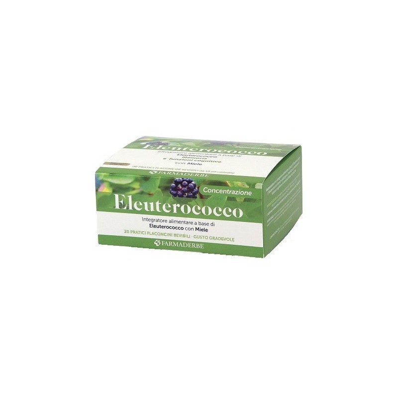 Eleuterococco 20 Flaconcini Da 10 Ml