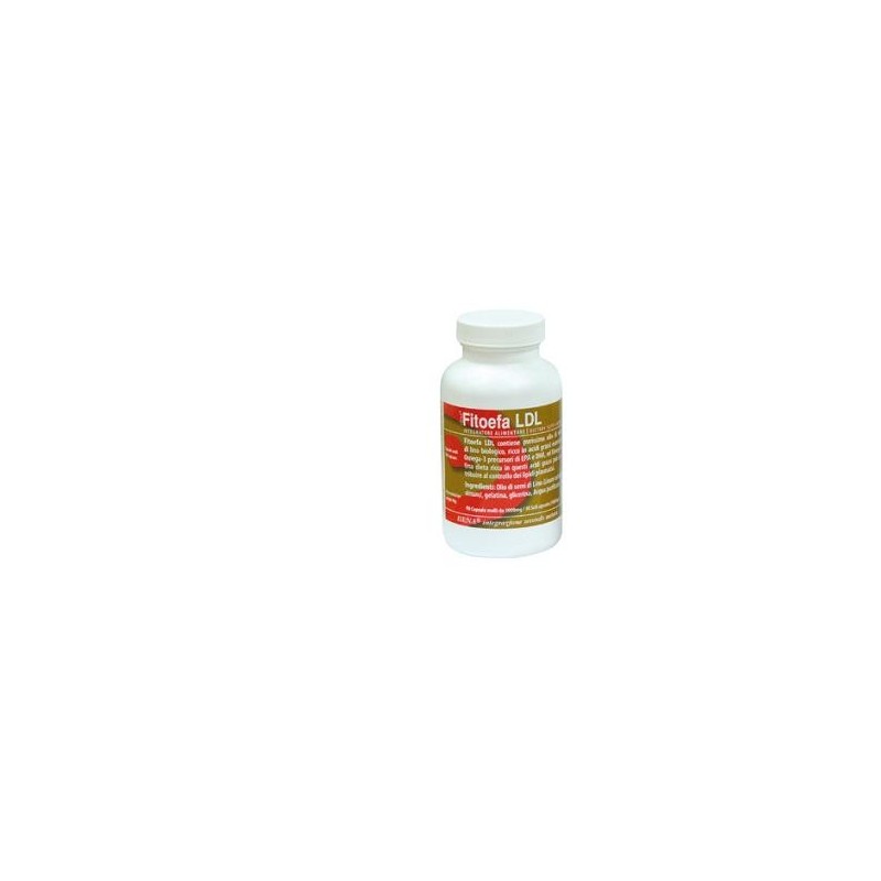 Fitoefa Ldl Olio Di Semi Di Lino Biologiorganic Flax Oil 90 Capsule