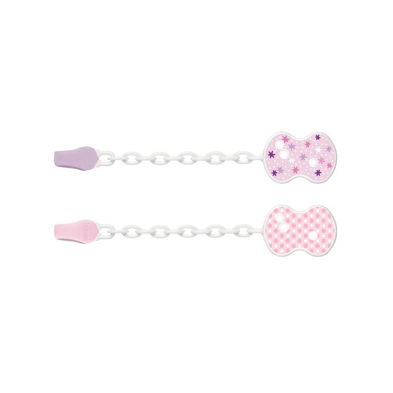 Chicco Physio Clip Catenella Rosa