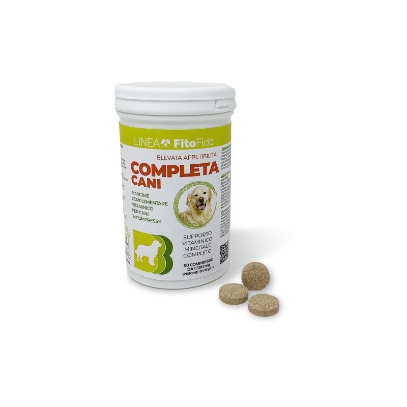 Completa Cani 50 Compresse Barattolo 75 G