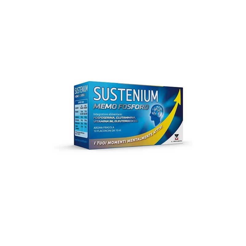 Sustenium Memo Fosforo 10 Flaconcini 10 Ml