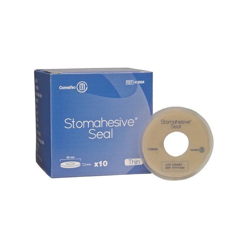 Anello Stomia Stomahesive Seal Foro Apertura 18mm Diametro 48mm 10 Pezzi