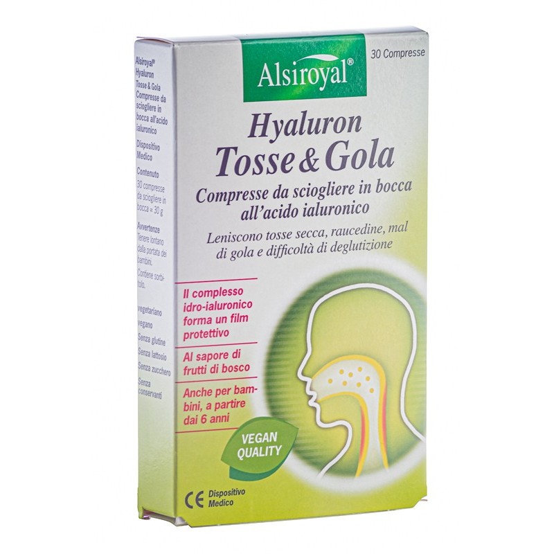 Hyaluron Tosse & Gola 30 Compresse N