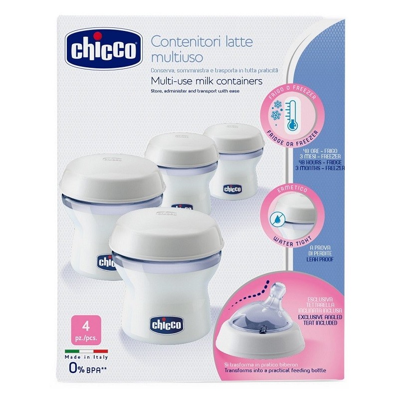 Chicco Contenitore Latte Step Up New