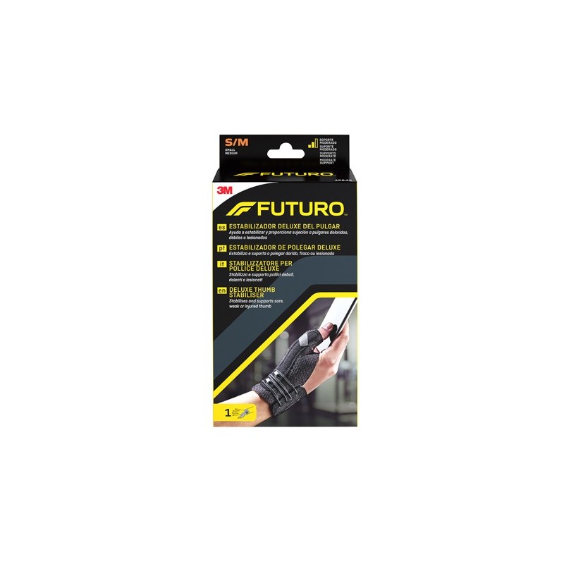 Stabilizzatore Per Pollice Futuro Nero Small/medium 1 Pezzo