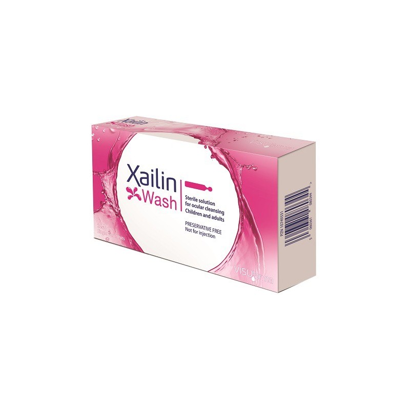 Xailin Wash Soluzione Sterile Oculare 20 Flaconcini 5 Ml Monodose