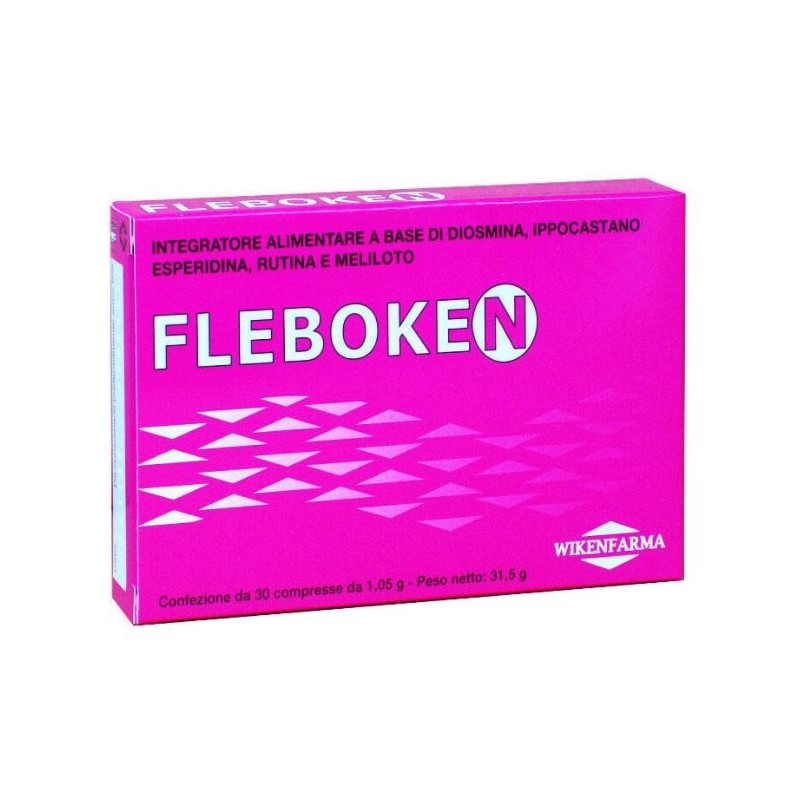 Fleboken 30 Compresse