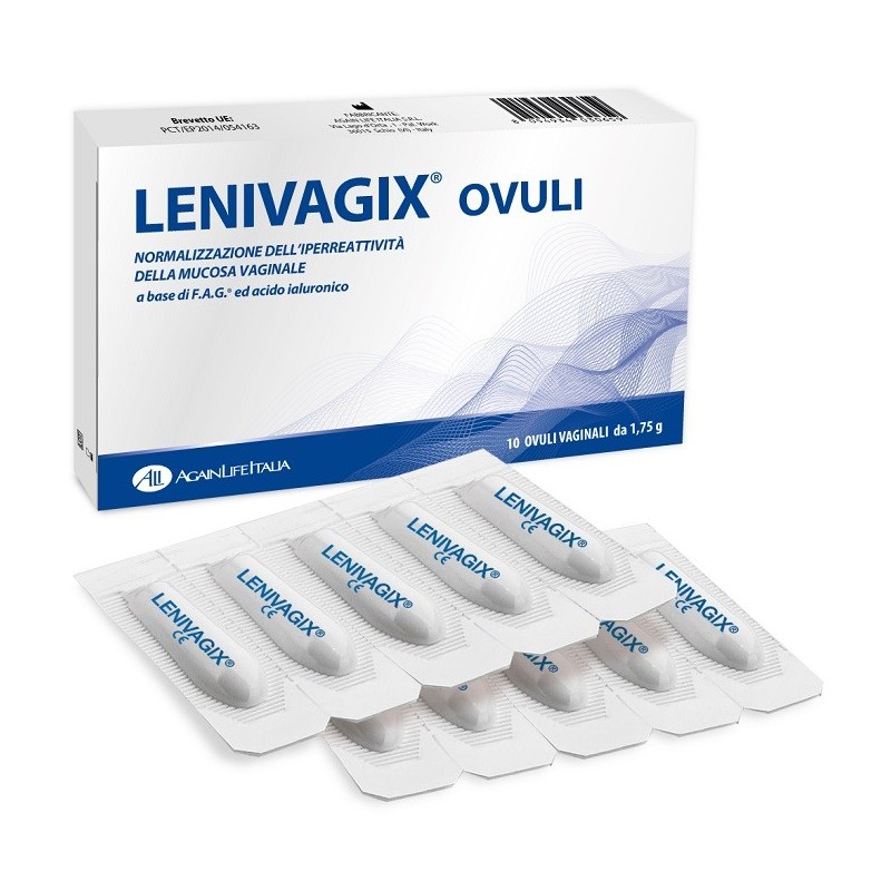 Lenivagix Ovuli Vaginali 10 Pezzi