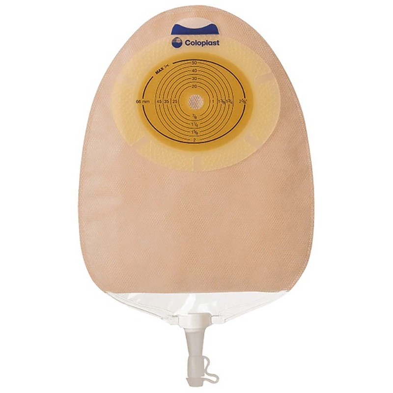 Sacca Trasparente Sistema Monopezzo Per Urostomia Con Multichamber Sensura Ritagliabile 10/76 Mm Maxi 400 Ml 30 Pezzi