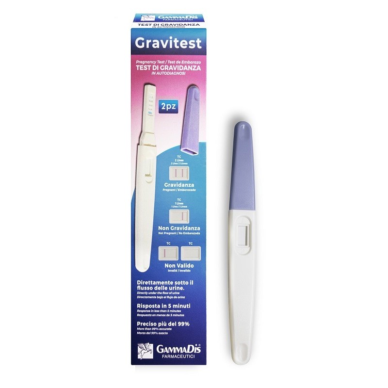 Test Gravidanza Gravitest 2 Pezzi