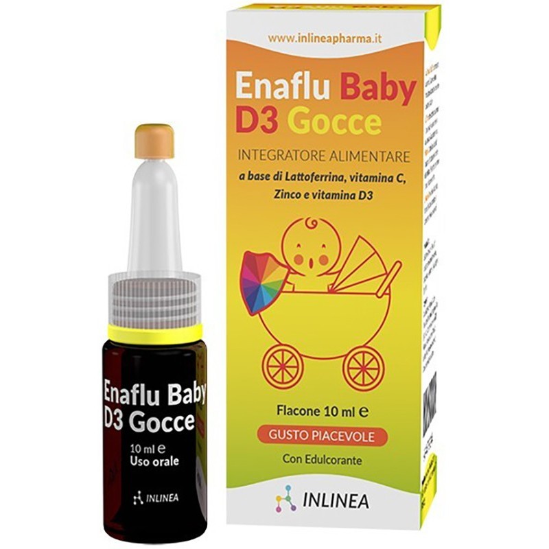 Enaflu Baby D3 Gocce 10 Ml