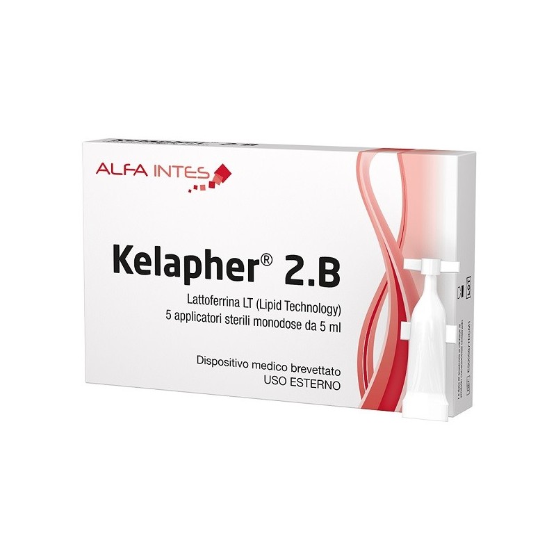 Kelapher 2b 5 Applicatori Sterili Monodose Da 5 Ml Terapia Topica