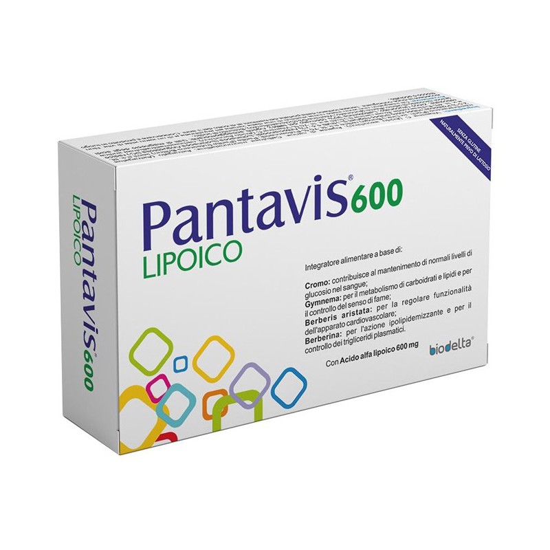 Pantavis 600 Lipoico 30 Compresse