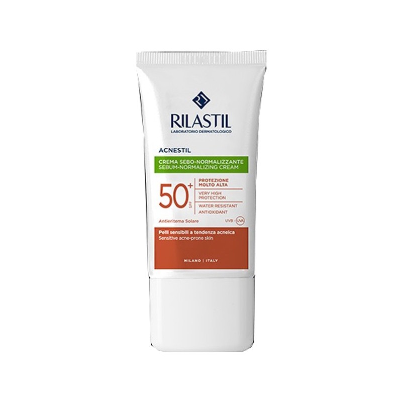 Rilastil Sun System Acnestil Crema Spf50+ 40 Ml